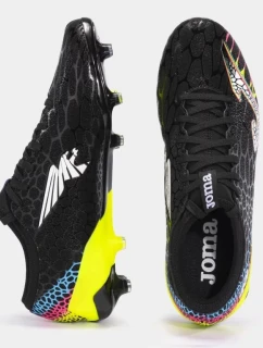 Pánské kopačky Joma Gol 2401 FG Black Lemon Fluor