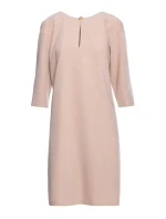 Dámské šaty S394 Béžová - Stylove