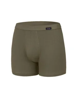 Pánské boxerky 092 Authentic plus khaki - CORNETTE