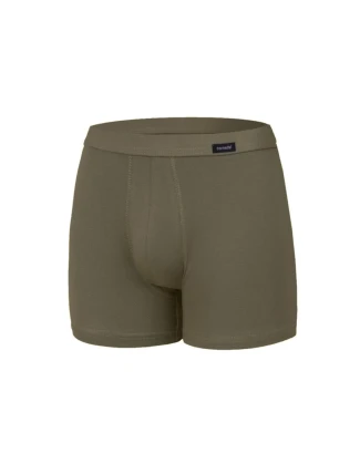 Pánské boxerky 092 Authentic plus khaki - CORNETTE