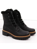 Rieker W 72625-00 RKR714 boty s kožešinou Rieker W 72625-00 RKR714 boty s kožešinou