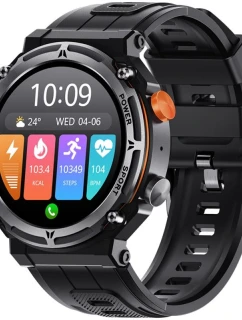 VELTORI VT130-1 Smartwatch Černý silikonový řemínek