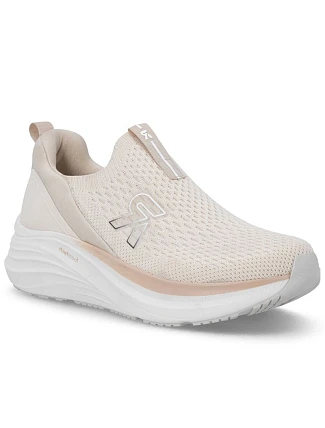 Béžová slip-on sportovní obuv Rieker W4100-60