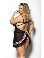 Sexy košilka Linden chemise + tanga ZDARMA! Velikost plus - Anais Sexy košilka Linden chemise + tanga ZDARMA! Velikost plus - Anais