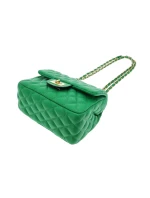 Trendy dámská malá kabelka zelená OH887 - Turbo Bags