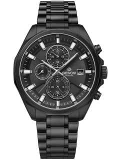 Pánské hodinky Giewont Chronograph Sapphire Black GW7290-B1