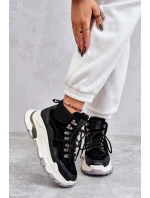 Dámská vysoká sportovní obuv GOE KK2N4098 Černe