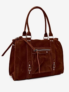 Velká taška z imitace semiše Camel Nolita