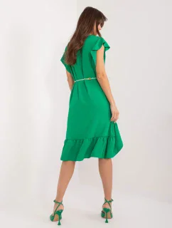 DHJ SK 8921 šaty.98 zelená