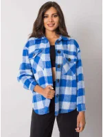 EM košile KS 2856 1.21P bílá a modrá EM košile KS 2856 1.21P bílá a modrá