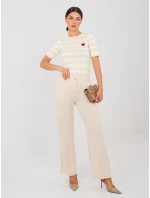 Kalhoty IT SP 22209.15 světle béžové