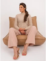 Jumper TW SW 3002.03 béžová