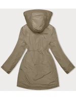 Dámská zimní bunda ve velbloudí barvě s kožešinovou podšívkou Miss TiTi (H-2978) Dámská zimní bunda ve velbloudí barvě s kožešinovou podšívkou Miss TiTi (H-2978)