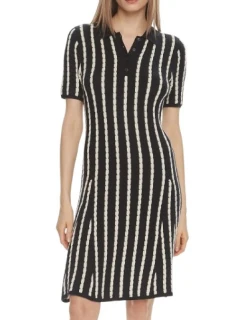 Tommy Hilfiger Cable F&F Polo SS Dress W WW0WW41748