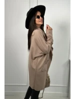 Kapska s kapsami tmavě béžová Kapska s kapsami tmavě béžová