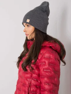 Dámská čepice 12 tmavě šedá