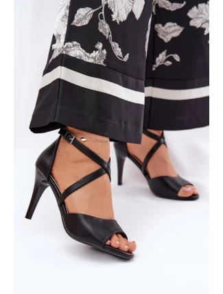 Sandály na podpatku  model 211369 Step in style