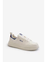 Pánské tenisky Memory Foam System Big Star NN174150 světle béžové