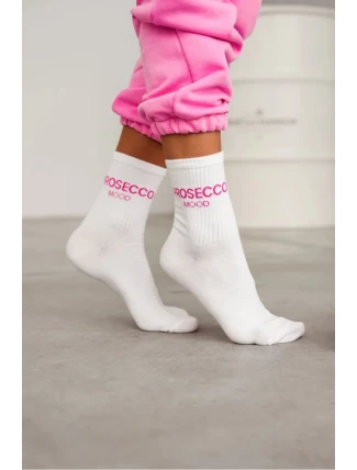 Dámské ponožky PROSECCO MOOD – bílé
