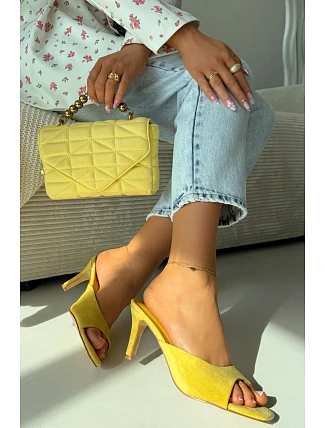 Klapky na podpatku model 226524 Step in style