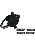 POSTROJ PRO PSY S REFLEXNÍ PÁSKOU 37 - 49 CM MALÝ