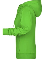 Daiber 8025 Dámská mikina s kapucí 02.8025 lime green