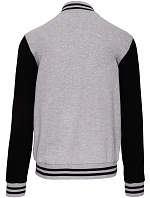 Kariban K 497 Unisex college bunda "Teddy" 20.K497 oxford grey/black Kariban K 497 Unisex college bunda "Teddy" 20.K497 oxford grey/black