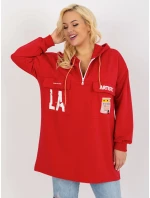 Mikina RV BL 8258.34 červená