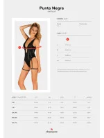 Extravagantní plavky Punta Negra one-piece swimsuit - Obsessive Extravagantní plavky Punta Negra one-piece swimsuit - Obsessive