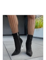 Boty na podpatku model 205091 Solea Boty na podpatku model 205091 Solea