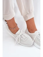 Dámské Kožené Sportovní Boty Vinceza 79532 Bílé