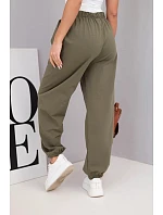 Dámské bavlněné kalhoty IT116 khaki - Kesi Dámské bavlněné kalhoty IT116 khaki - Kesi
