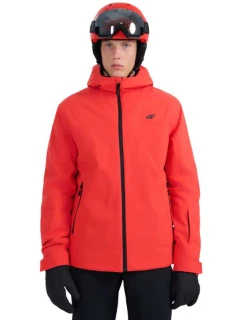 Pánská lyžařská bunda 4F M0787 červená 4FWAW25TTJAM0787 62S pánské