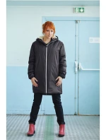 NEOBLU Astra Teplá unisex parka 24.4740 deep black NEOBLU Astra Teplá unisex parka 24.4740 deep black