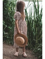 Dětské pletené nazouvací sandály Růžove Tracy