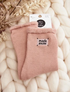 Dámské Hrnčířské Ponožky Růžové