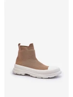 Dámské návleky na boty hnědé Ilanae Dámské návleky na boty hnědé Ilanae