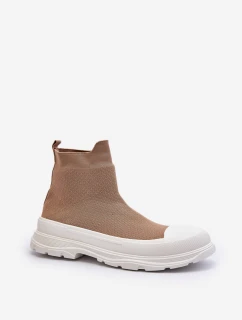 Dámské návleky na boty hnědé Ilanae