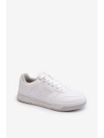 Bílé pánské tenisky z ekokože Radikalle