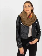 Tunelová šála AT KM TS06.32P tmavě lila Tunelová šála AT KM TS06.32P tmavě lila