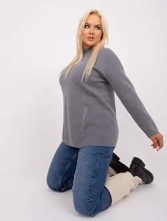 PM SW PM717 Svetr.20 tmavě šedá