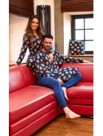 Cornette pyžamo 457/293 Teddy 6 délka/r Vánoce S-2XL pánské