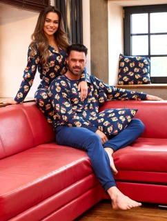 Cornette pyžamo 457/293 Teddy 6 délka/r Vánoce S-2XL pánské