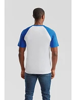 Fruit of the Loom Baseball T Raglánové tričko 16.1026 white/black Fruit of the Loom Baseball T Raglánové tričko 16.1026 white/black