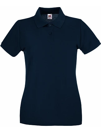 Fruit of the Loom Lady-Fit Premium Polo Dámské piqué polo 16.3030 deep navy Fruit of the Loom Lady-Fit Premium Polo Dámské piqué polo 16.3030 deep navy