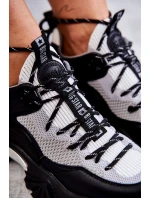 Dámská sportovní obuv Memory Foam System Big Star KK274053 Černo-šedá