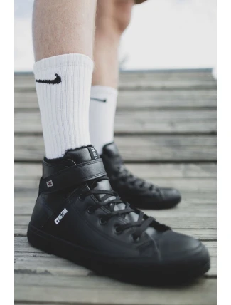 Pánské Tenisky Big Star zateplené Černé Y174020FW