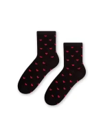 Dámské ponožky Steven art.136 Srdce