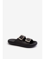 Dámské gumové pantofle ZAXY JJ285058 Černé