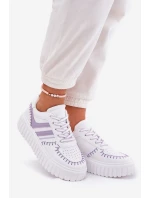 Dámské Tenisky Na Platformě Fialové Ofenale